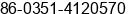 Fax number of Mr. Hou xinming at TAIYUAN