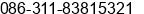 Fax number of Ms. ºÎ ´ºÃRoad at Â±Â±Â¾Â©
