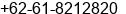 Fax number of Master Alie at MEDAN