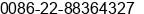 Fax number of Mrs. Gao Ying at TIANJIN
