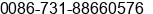 Fax number of Ms. Rory at Changsha