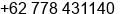 Fax number of Mr. Benny Rusbini at Batam
