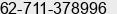 Fax number of Mr. Alvin at Palembang