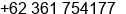 Fax number of Mr. SUSANTO at denpasar