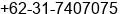 Fax number of Mr. Supandi at SURABAYA