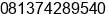 Mobile number of Mr. Mohammad Roxas at Padang