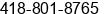 Mobile number of Mr. Jean-Marc Foster at quebec  canada