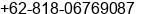 Mobile number of Mr. Tommy SM at Jakarta 12930