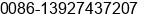 Mobile number of Ms. Millie Meng at shenzhen