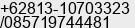 Mobile number of Mr. Andi Susanto at Jakarta Pusat