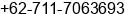 Phone number of Mr. KHOLID at Palembang