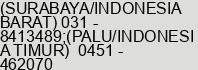 Phone number of Mrs. Toeti Herisasi at SURABAYA (JATIM) & PALU (SULTENG)