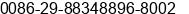 Phone number of Mr. John Wang at Xi'an