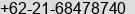Phone number of Mr. Afif at Bekasi