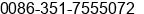 Phone number of Ms. Miss Zhang at Taiyuan