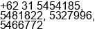 Phone number of Mr. Dennys / Bagus / Ibu Rini at Surabaya