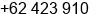 Phone number of Mr. Halim at Batam