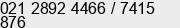 Phone number of Mr. Bangkit at Jakarta Selatan