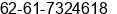 Phone number of Mr. Tang Tek Jing at Medan 