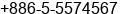 Phone number of Mr. Ted Tu at Douliu City