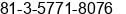 Phone number of Mr. Kenji Sugimoto at Minatoku