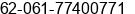 Phone number of Mr. Karta Sasmita at Medan