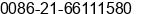Phone number of Mr. Michael Lee at Shanghai